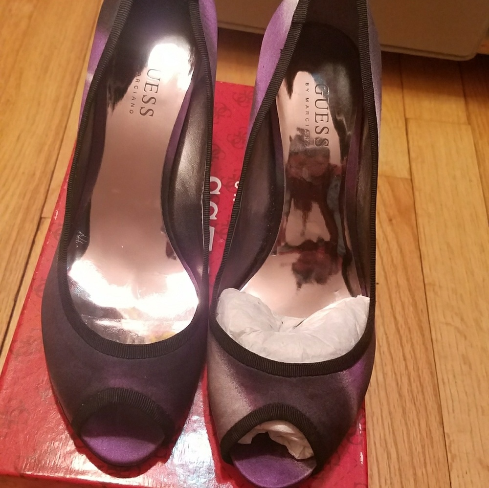 Purple Guess heels